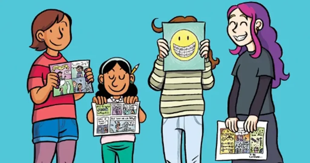 raina telgemeier graphic memoir vulnerability